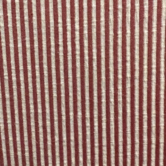 Retrology Maroon and White Striped Tee Sz PS - Picture 5 of 5